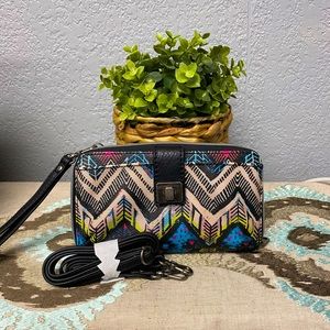 The Sak wristlet crossbody wallet